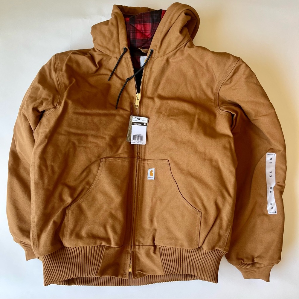 Carhartt Mens Lined Jacket With Hood - NWT